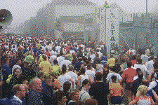 The start can also be busy